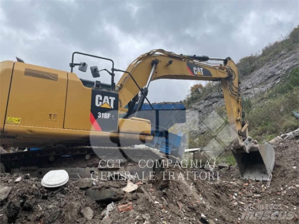 CAT 318F Pásová rýpadla