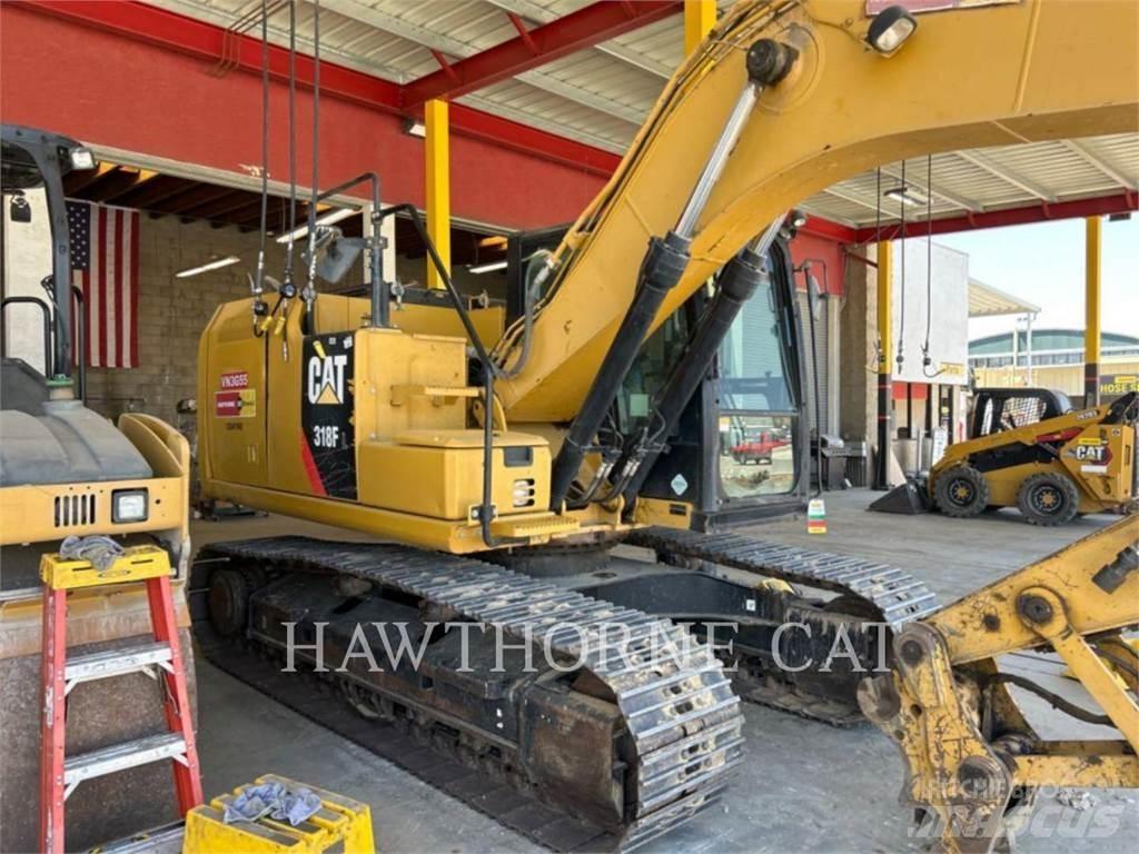 CAT 318F Pásová rýpadla