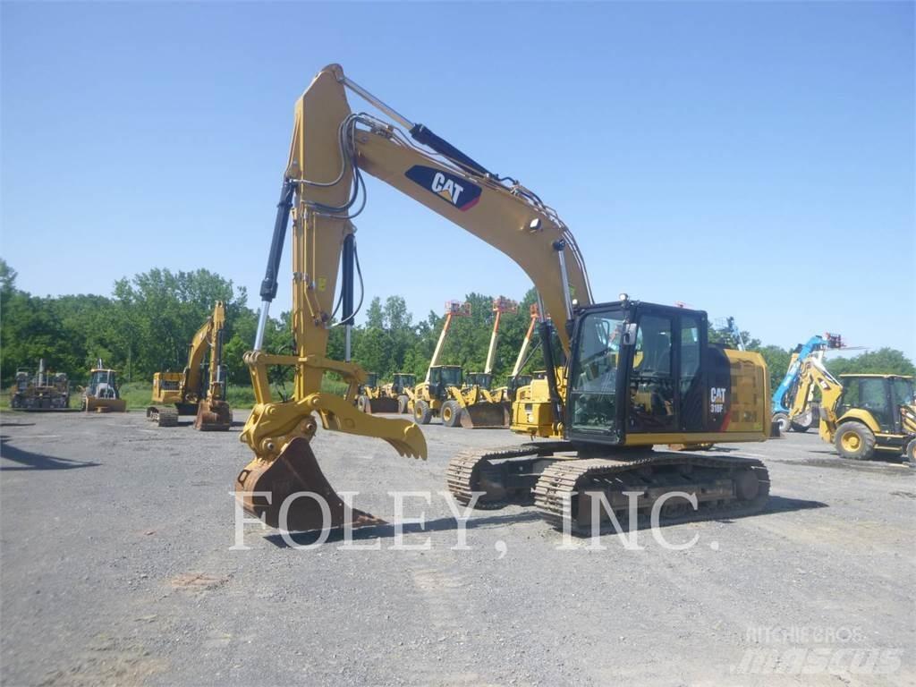 CAT 318FL Pásová rýpadla