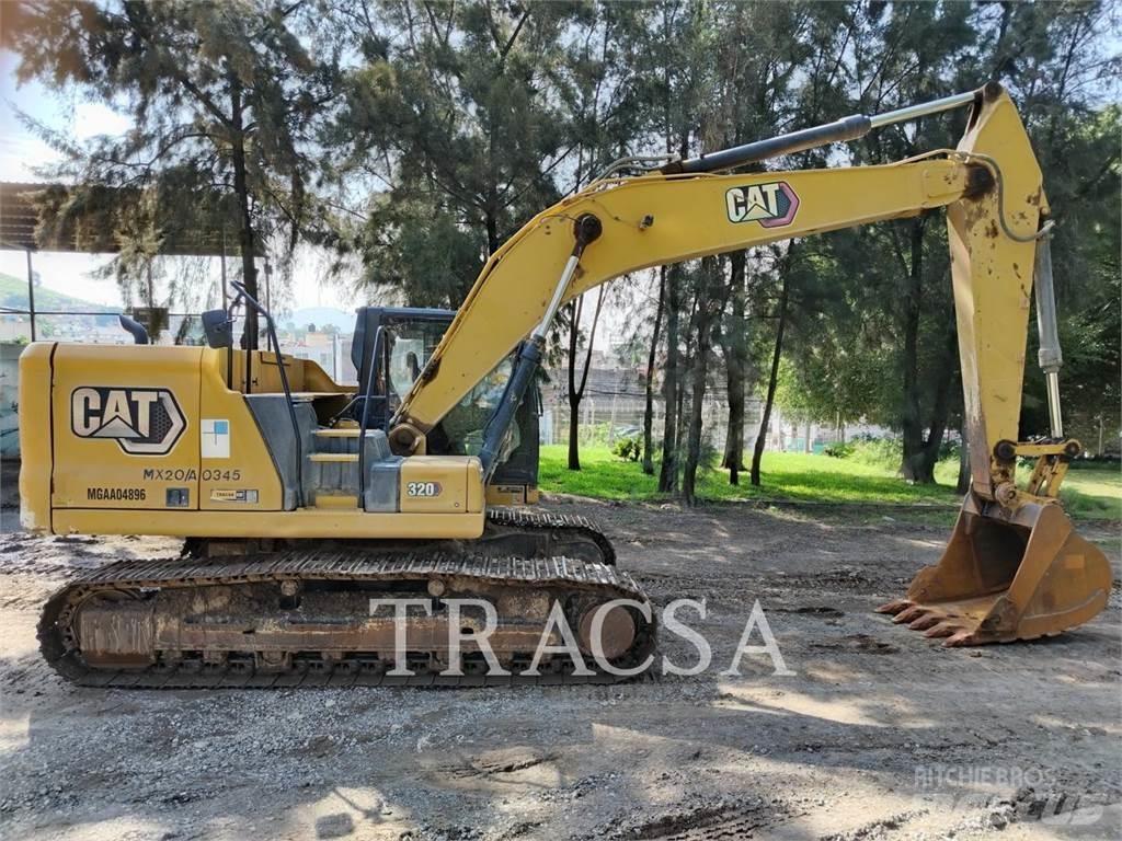 CAT 320 Pásová rýpadla