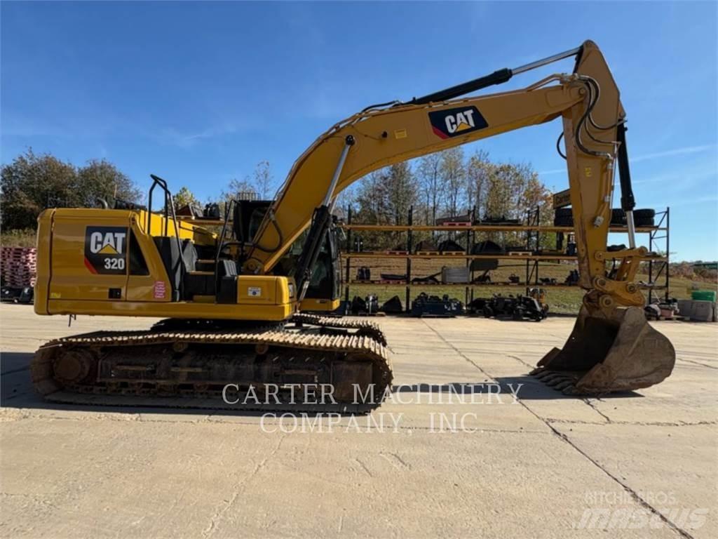 CAT 320 Pásová rýpadla