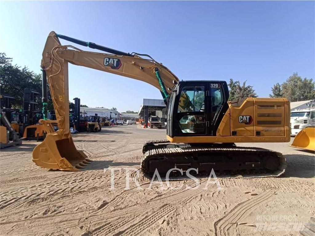 CAT 320 Pásová rýpadla