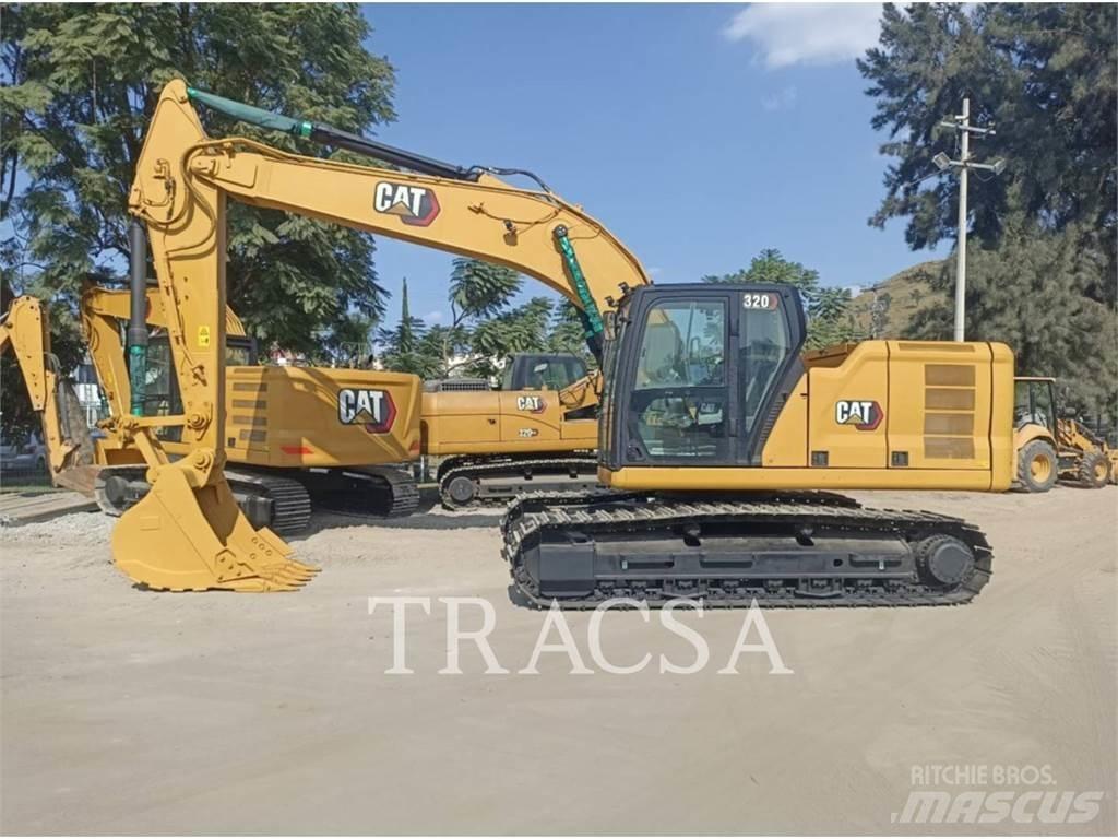 CAT 320 Pásová rýpadla
