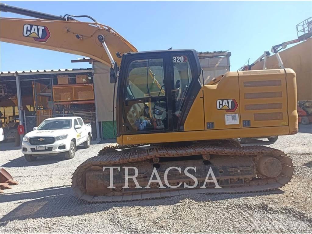 CAT 320 Pásová rýpadla