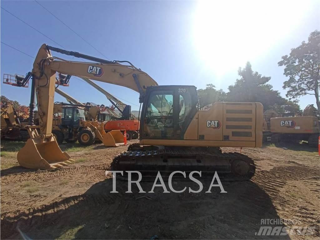 CAT 320 Pásová rýpadla