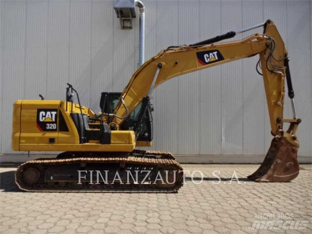 CAT 320 Pásová rýpadla