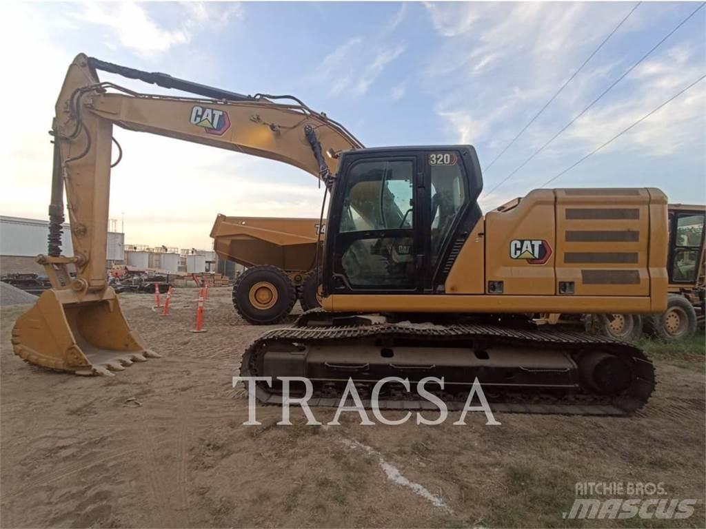 CAT 320 Pásová rýpadla