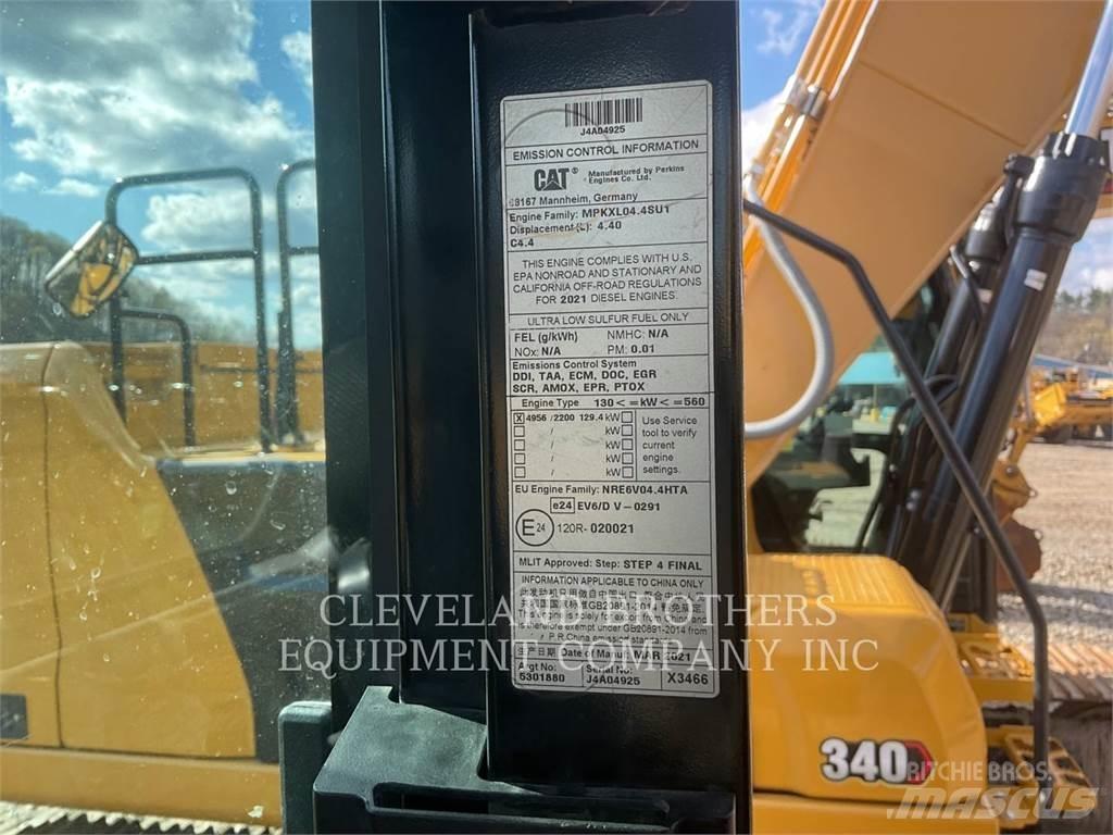CAT 320 Pásová rýpadla