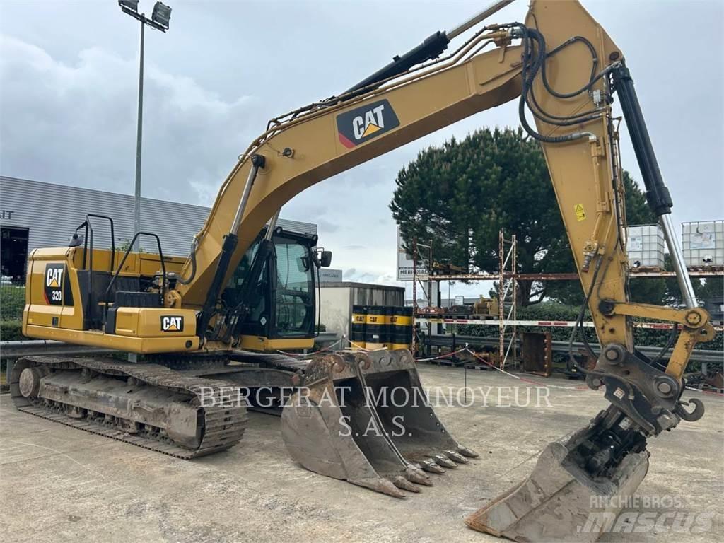 CAT 320 Pásová rýpadla