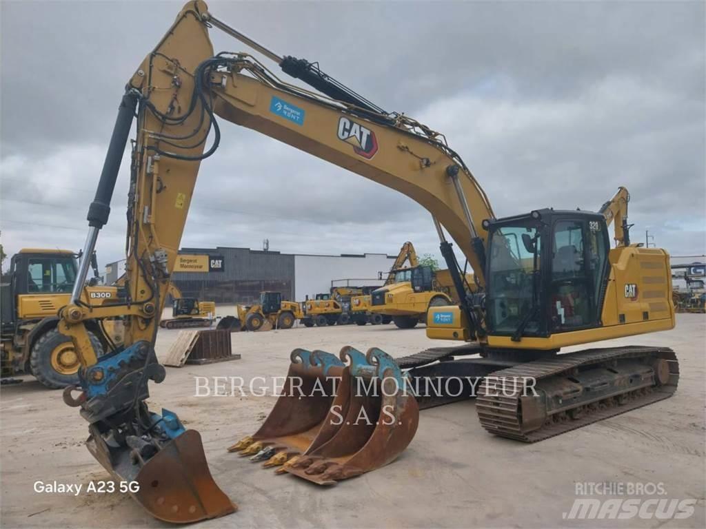 CAT 320 Pásová rýpadla