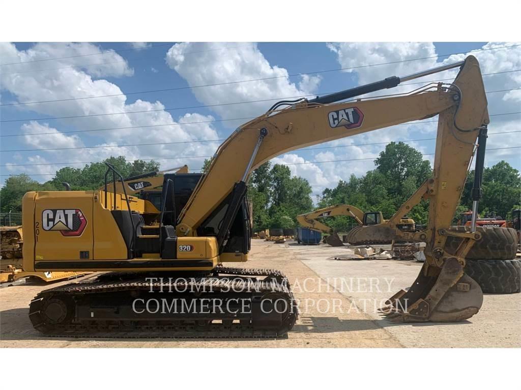 CAT 320 Pásová rýpadla