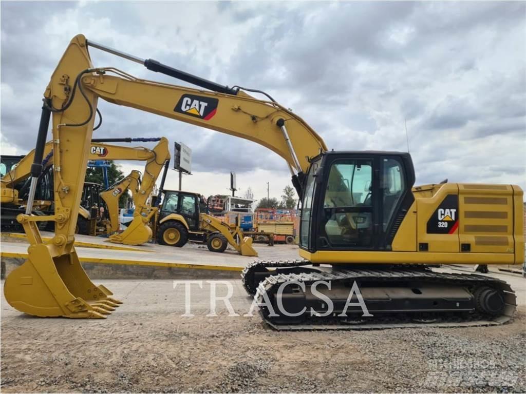 CAT 320 Pásová rýpadla