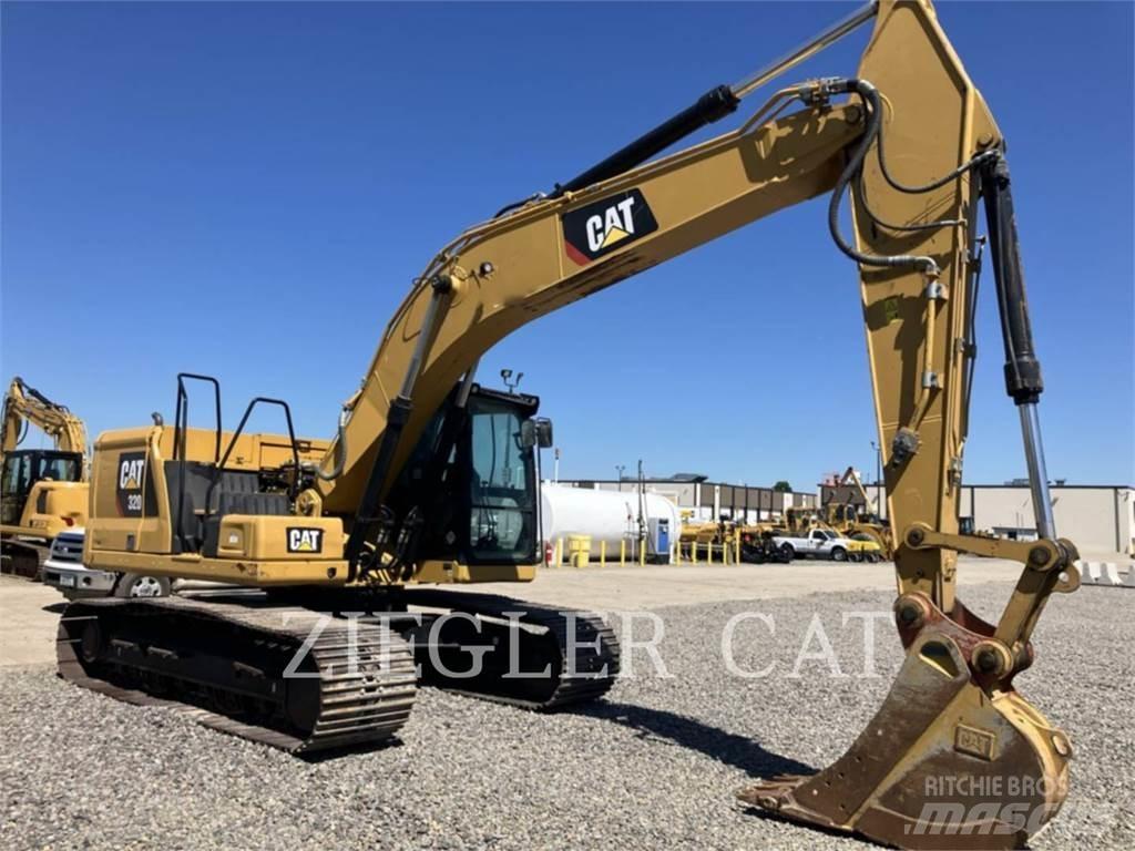 CAT 320 Pásová rýpadla