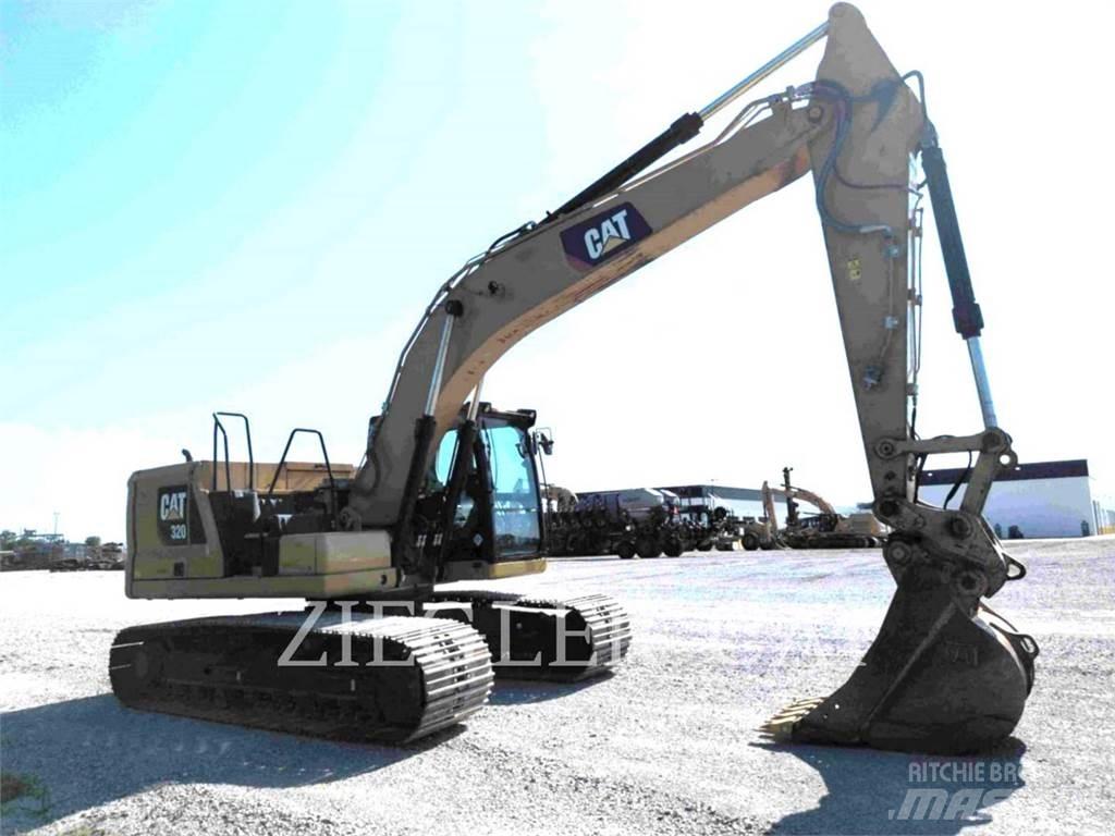 CAT 320 Pásová rýpadla