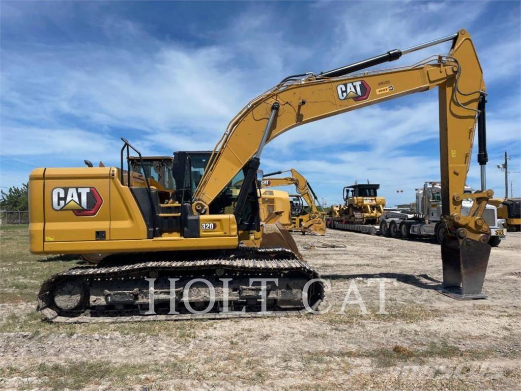 CAT 320 Pásová rýpadla