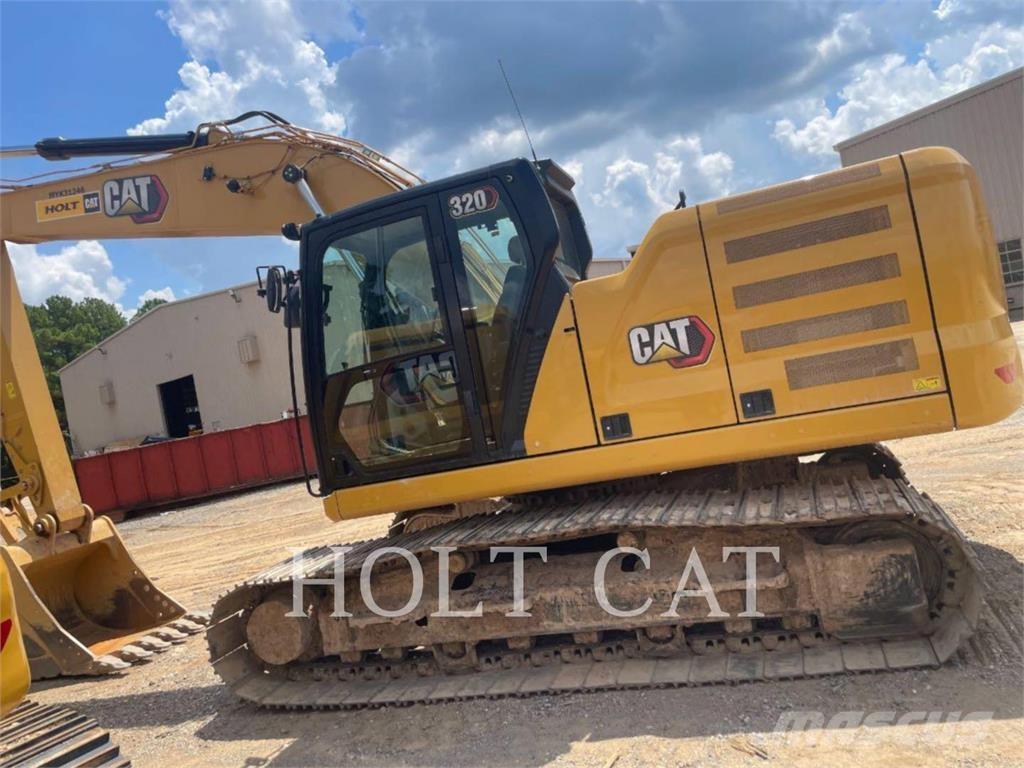 CAT 320 Pásová rýpadla