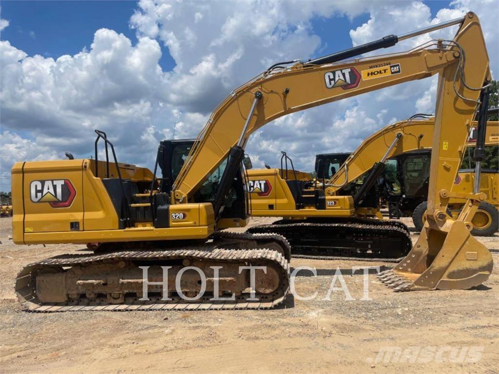 CAT 320 Pásová rýpadla