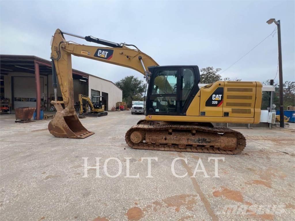 CAT 320 Pásová rýpadla