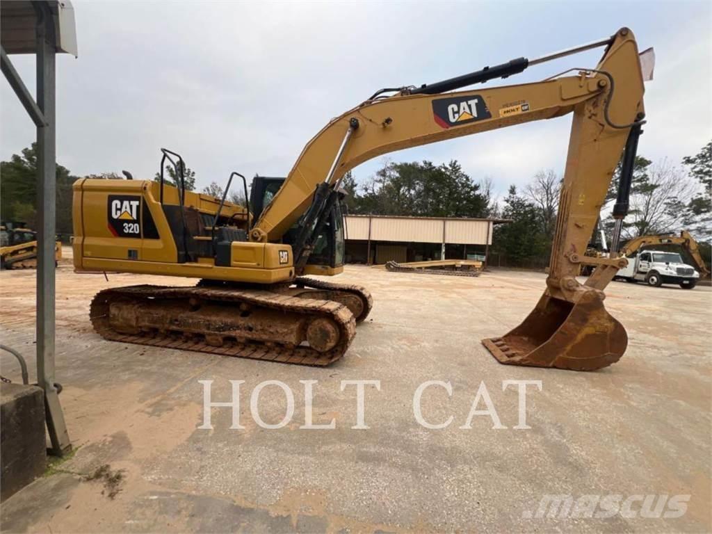CAT 320 Pásová rýpadla