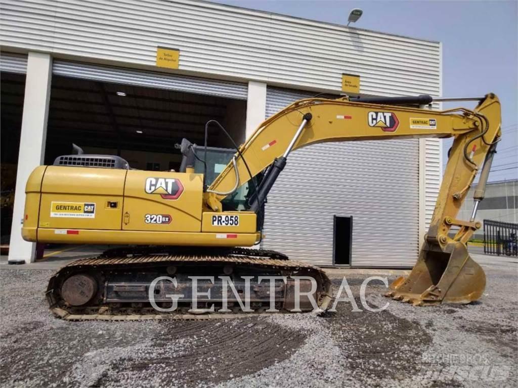 CAT 320-05GX Pásová rýpadla