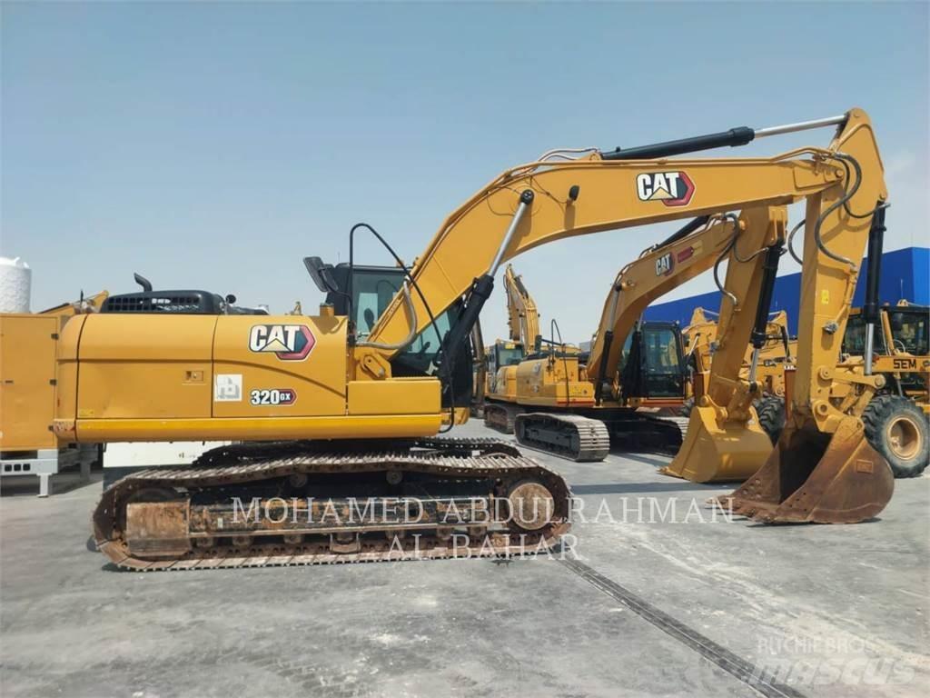 CAT 320-05GX Pásová rýpadla