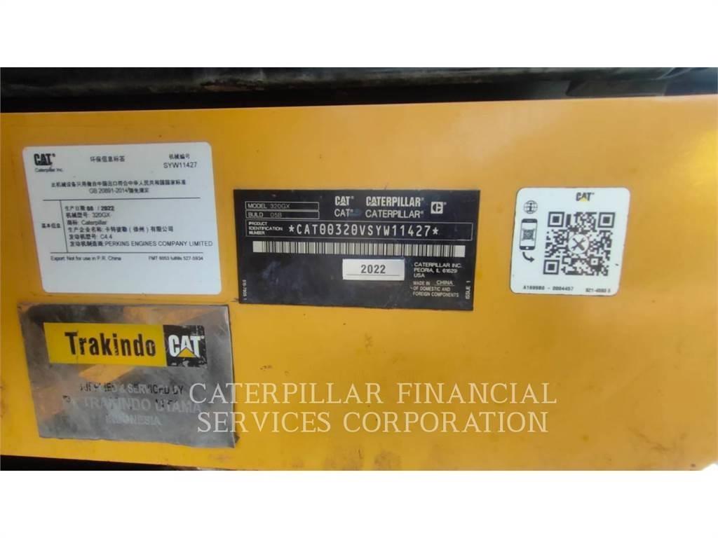 CAT 320-05GX Pásová rýpadla