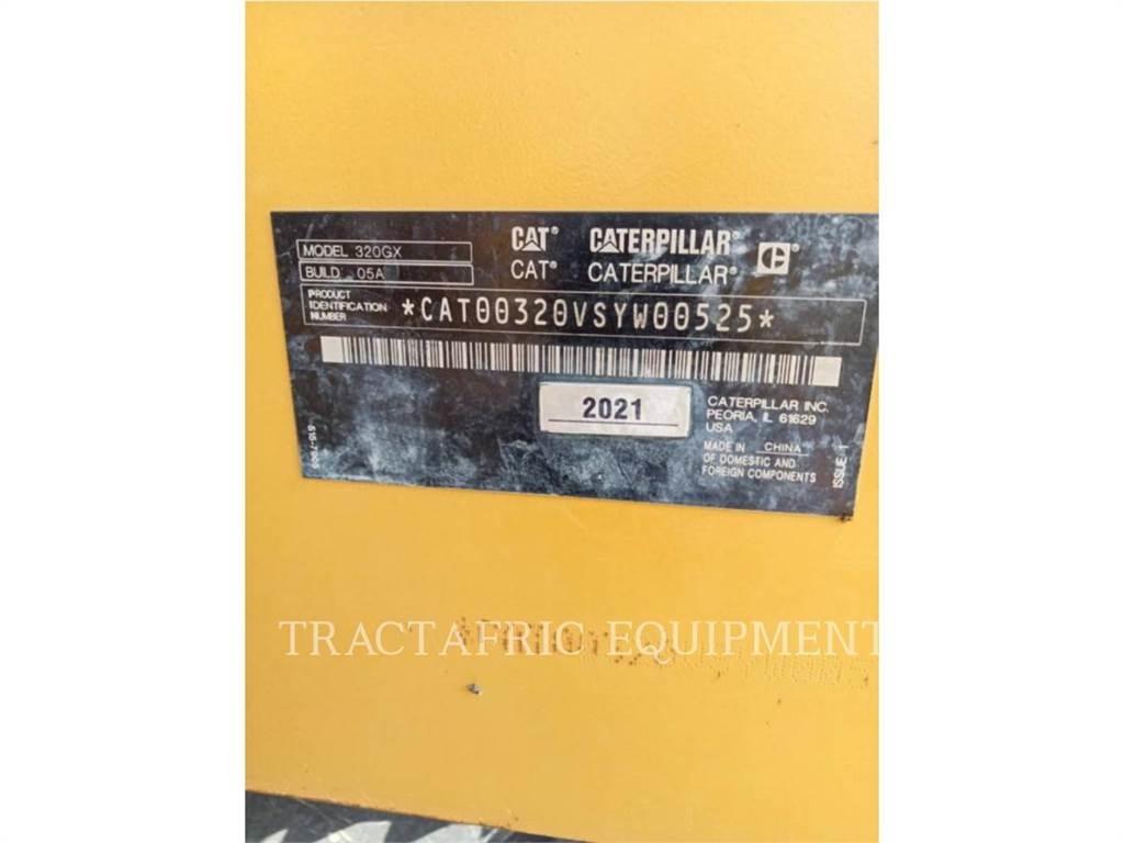 CAT 320-05GX Pásová rýpadla