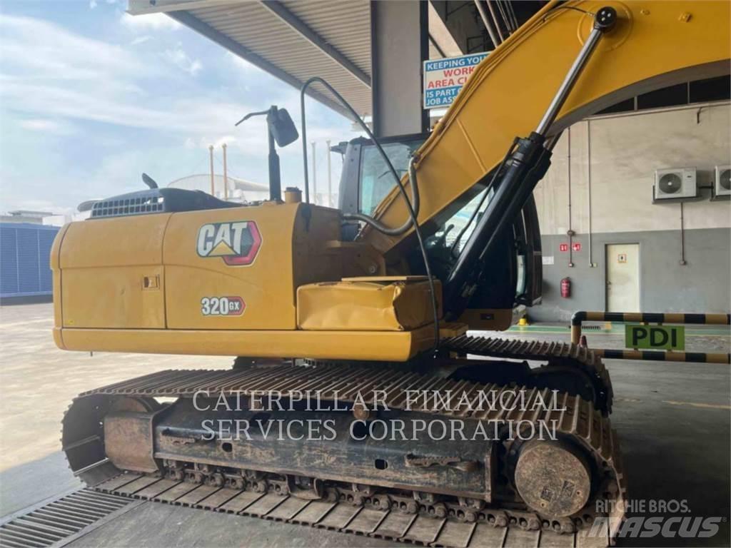 CAT 320-05GX Pásová rýpadla