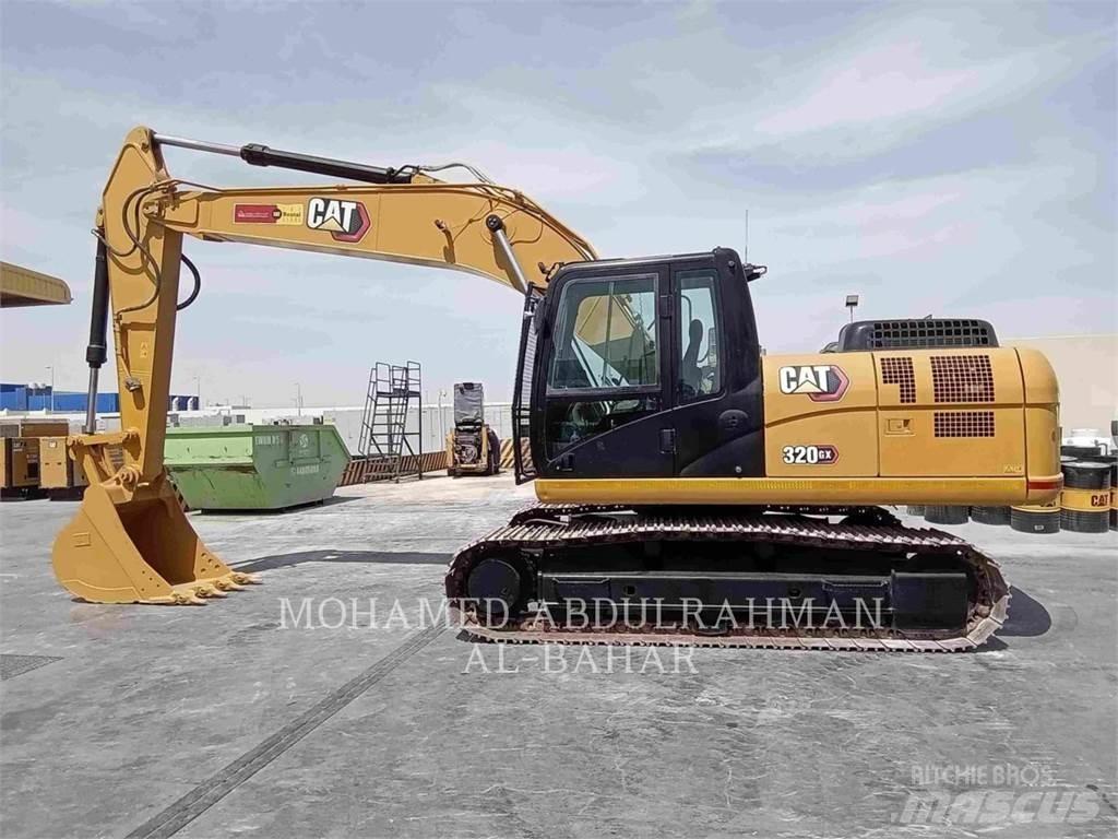 CAT 320-05GX Pásová rýpadla