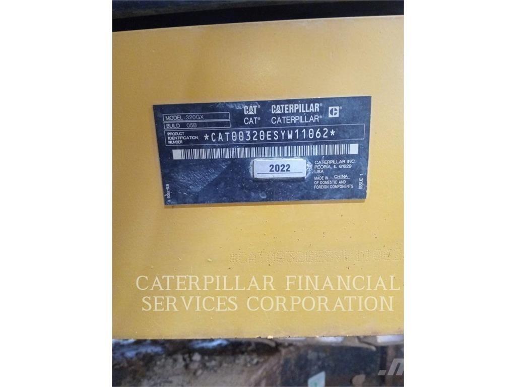 CAT 320-05GX Pásová rýpadla