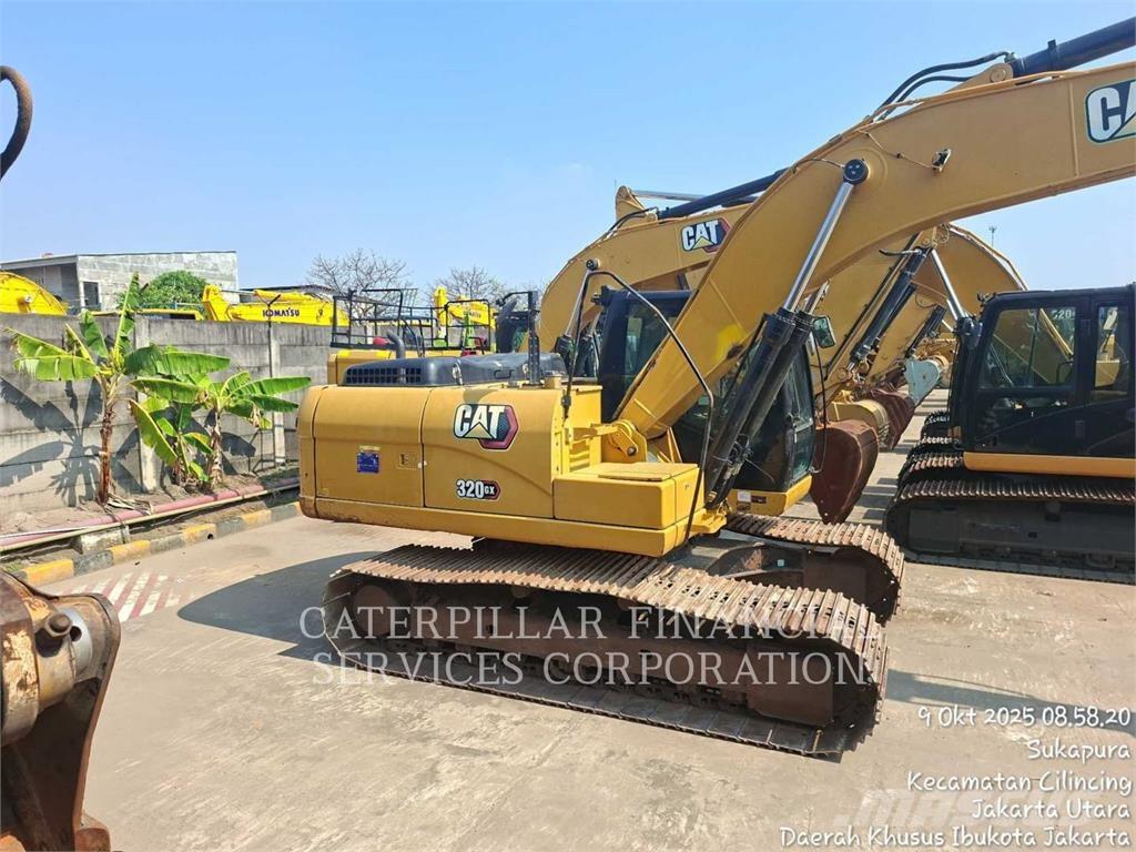 CAT 320-05GX Pásová rýpadla