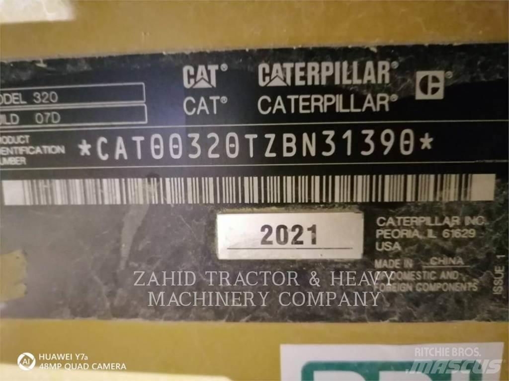 CAT 320-07 Pásová rýpadla