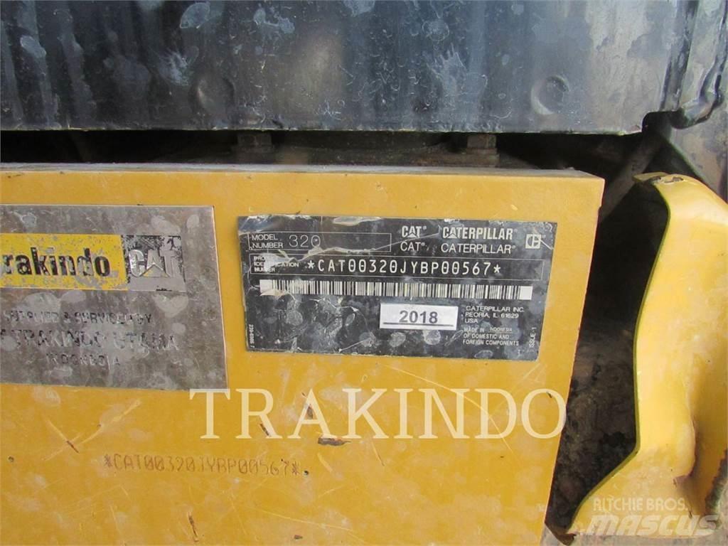 CAT 320-07 Pásová rýpadla