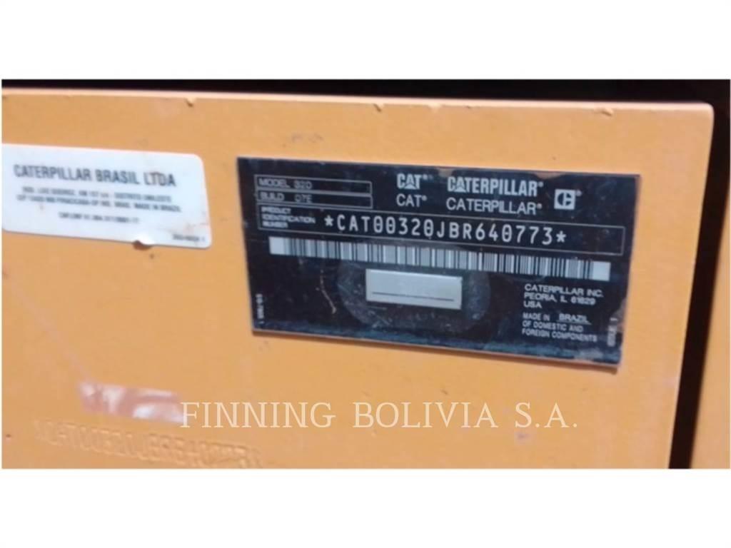 CAT 320-07 Pásová rýpadla