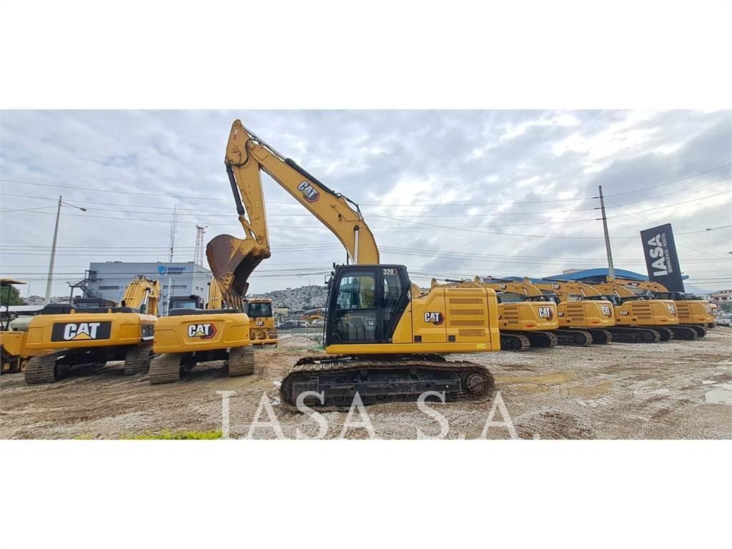 CAT 320-07 Pásová rýpadla
