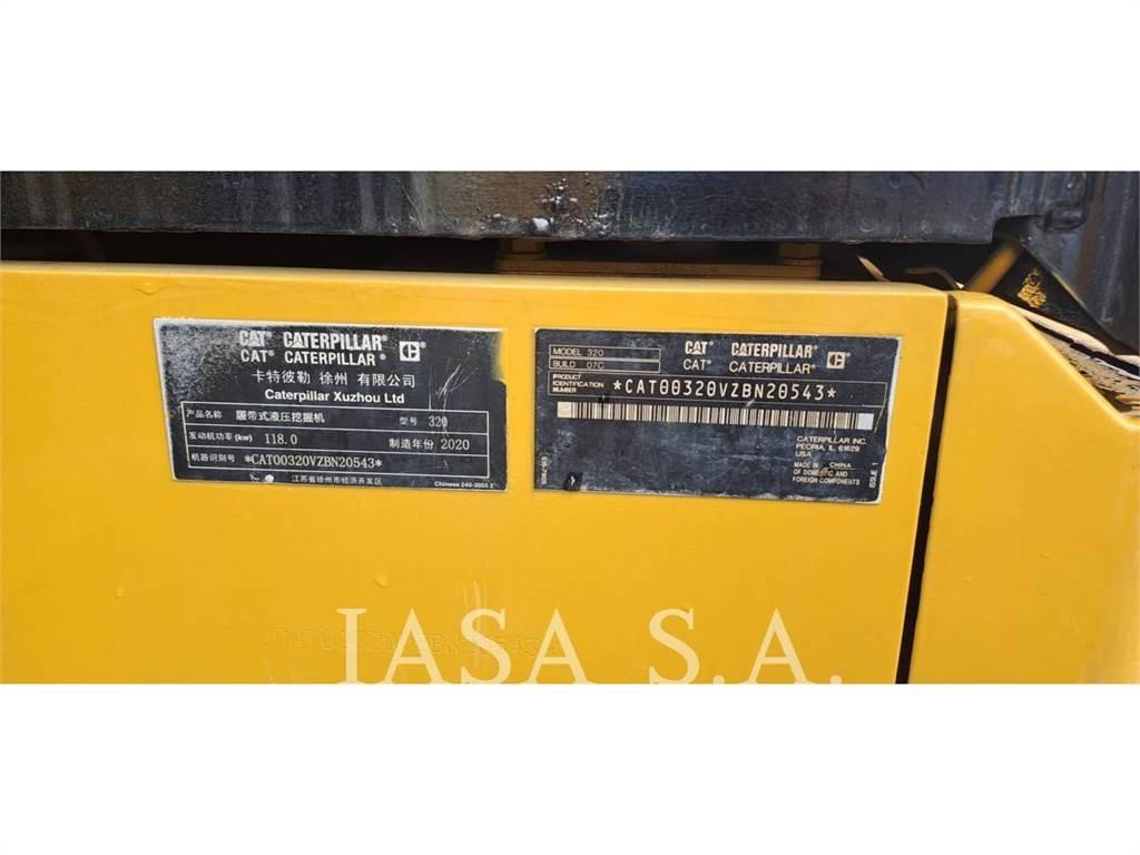 CAT 320-07 Pásová rýpadla