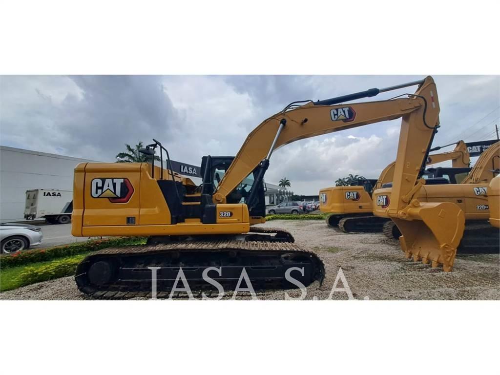 CAT 320-07 Pásová rýpadla