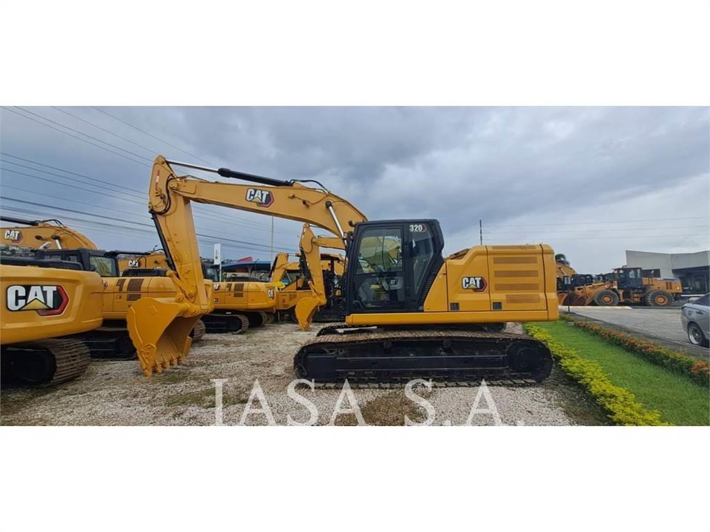 CAT 320-07 Pásová rýpadla