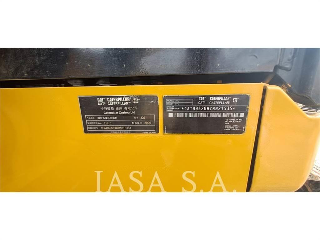 CAT 320-07 Pásová rýpadla