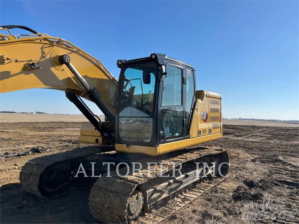 CAT 320-07 Pásová rýpadla
