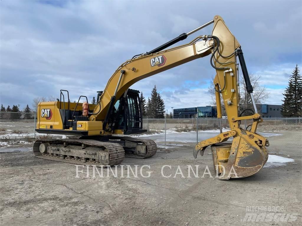 CAT 320-07 Pásová rýpadla