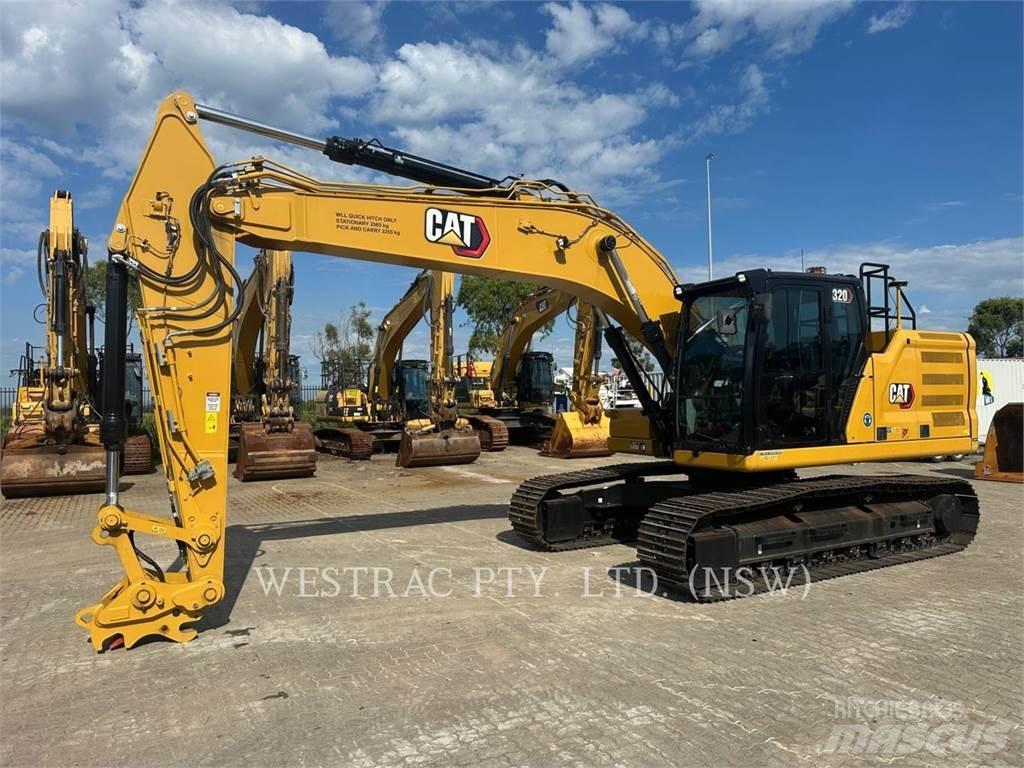 CAT 320-07 Pásová rýpadla