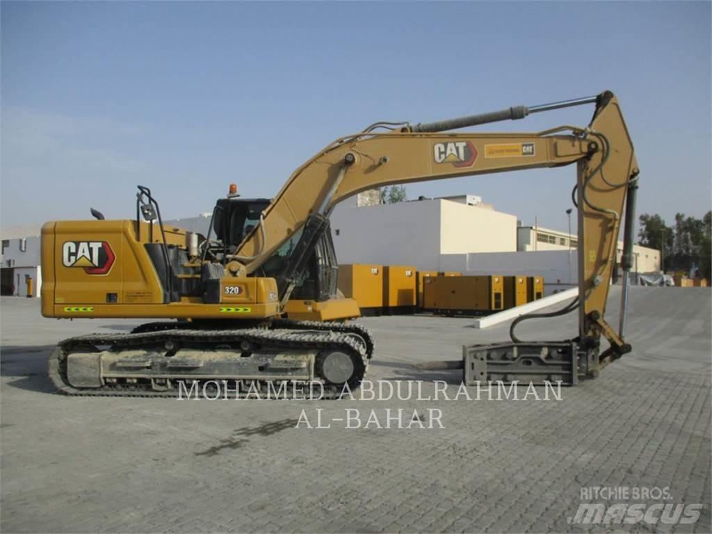 CAT 320-07 Pásová rýpadla