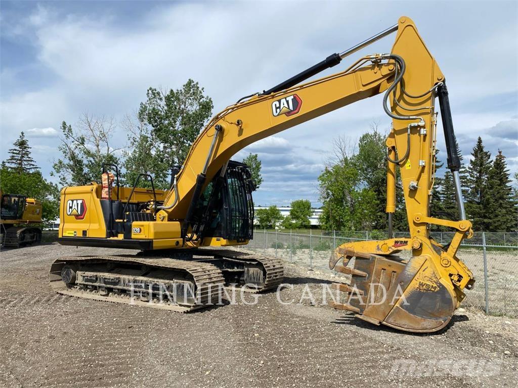 CAT 320-07 Pásová rýpadla