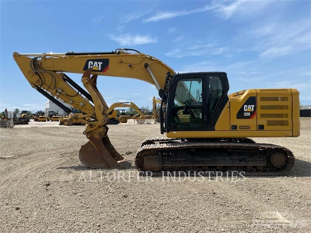 CAT 320-07 TH Pásová rýpadla