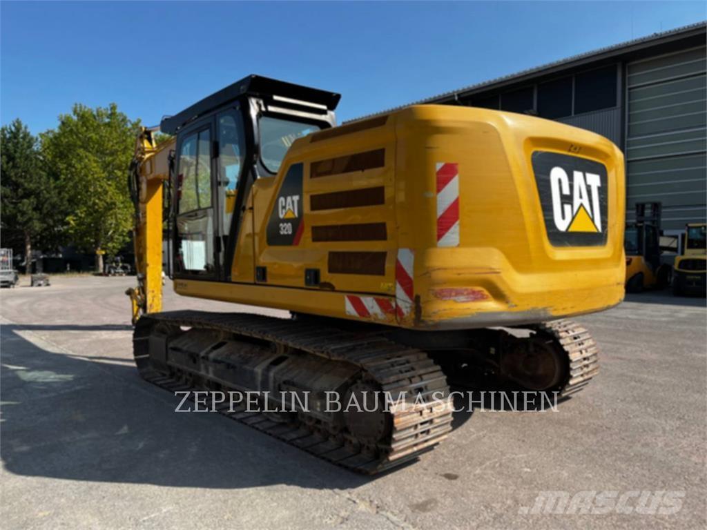 CAT 320-07A Pásová rýpadla