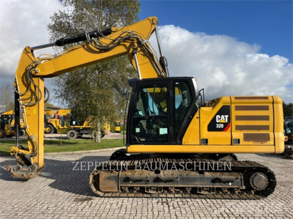 CAT 320-07A Pásová rýpadla