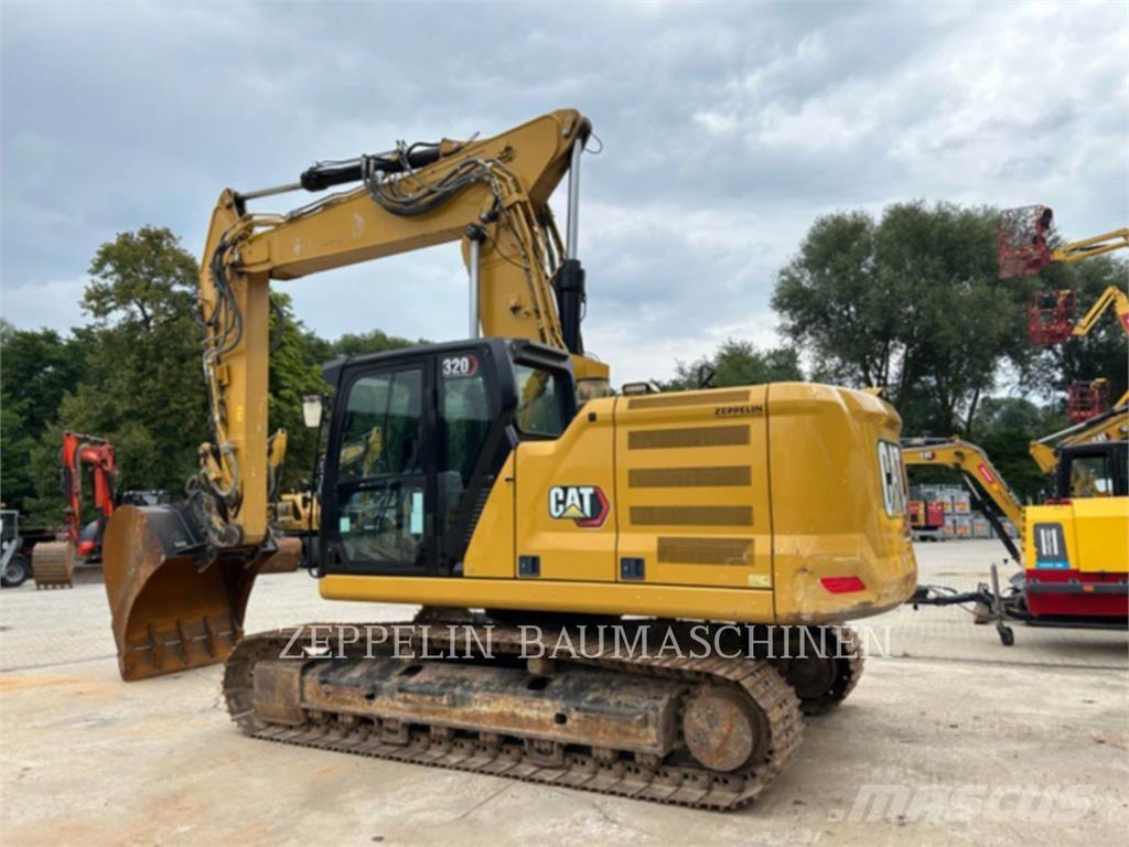 CAT 320-07C Pásová rýpadla