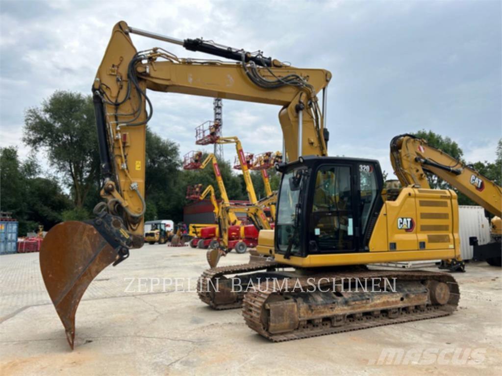 CAT 320-07C Pásová rýpadla