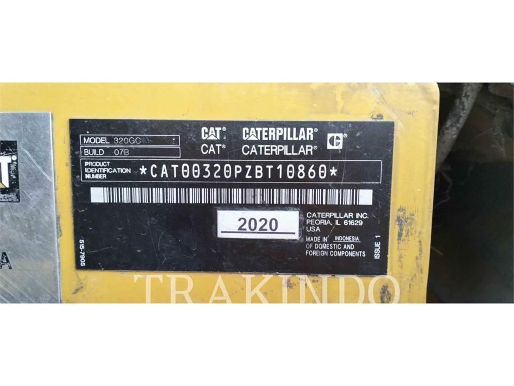 CAT 320-07GC Pásová rýpadla